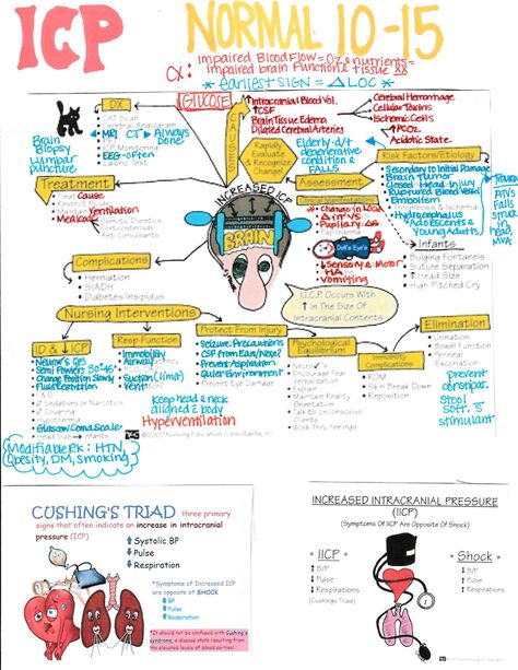 Advanced Pathophysiology Nursing, Neurological Disorders Nursing, Advanced Med Surg Nursing, Advanced Pathophysiology Fnp, Icp Nursing, Neuro Nursing, Neurology Nursing, Pathophysiology Nursing, Charting For Nurses