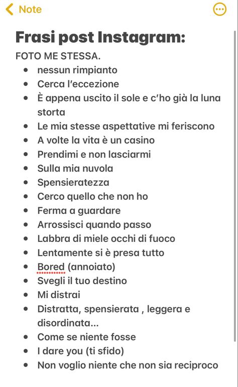 Frasi da usare sotto un post di Instagram per se stessi Note Instagram, Instagram Post Captions, Ig Captions, Italian Quotes, Post Instagram, Instagram Bio, Social App, Photo Instagram, Instagram Captions