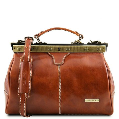 Tuscany Leather MICHELANGELO Doctor Gladstone Leather Bag | eBay Gladstone Bag, Over 60 Fashion, 60 Fashion, Chic Handbags, Leather Bags, Women's Bags, Handbags On Sale, Tuscany, Clutches