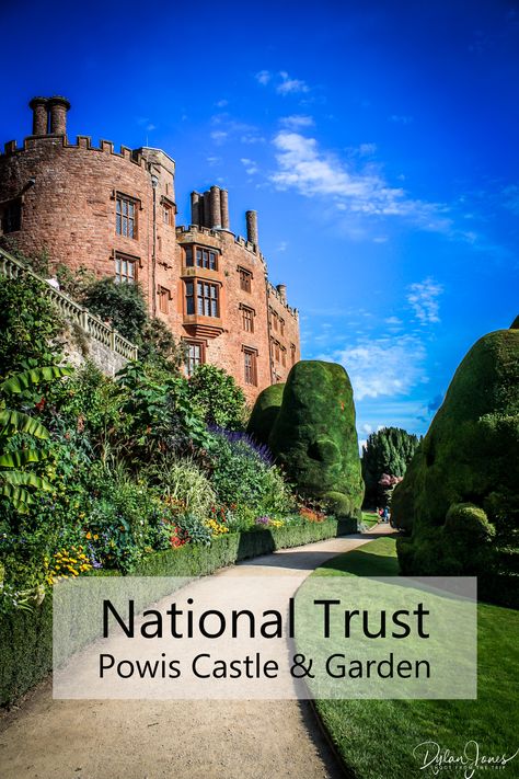 If you are interested in beautiful gardens and are visiting North / Mid Wales then you should definitely make a detour to Powis Castle & Gardens, run by the National Trust. Powys Castle, Wales Castle, Castle Houses, Powis Castle, Mid Wales, Castles In Wales, Indian Antiques, Castle Gardens, Colorful Borders