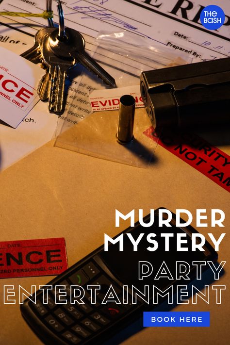 Easily book murder mystery party enterainment on The Bash. Perfect for Halloween parties, a night in with friends, or a corporate event. Corporate Halloween Party, Corporate Halloween, Night In With Friends, Mystery Parties, Mystery Games, Mystery Party, Halloween Party Games, Book Party, Party Details