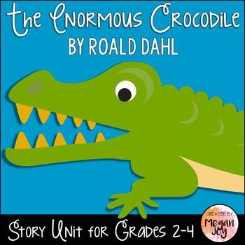 The Enormous Crocodile by Roald Dahl Novel Study This comprehensive novel study on The Enormous Crocodile by Roald Dahl includes... *Vocabulary (organizers, word wall cards, and task cards) *Character Analysis*Cause & Effect Analysis*Story Sequencing & Summarizing Activities*Discussion/Comprehension Task Cards & Recording Sheet*Creative Writing Extensions*Roald Dahl Author The Enormous Crocodile, Summarizing Activities, Cause Effect, Story Sequencing, Word Wall Cards, Character Analysis, Novel Study, Novel Studies, Cause And Effect