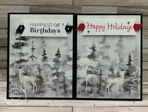 Winter Meadow, Customer Appreciation Gifts, Stamping Cards, Stampin Up Christmas Cards, Wood Stamp, 2024 Christmas, Stampin Up Christmas, Designer Series Paper, Christmas Cards To Make