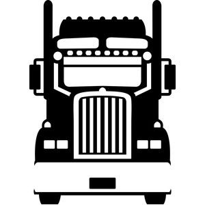 Vinyl Projects Silhouette, Balinese Decor, Car Silhouette, Trailer Truck, Automotive Artwork, Silhouette Vinyl, Silhouette America, Image Downloads, Sticker Ideas