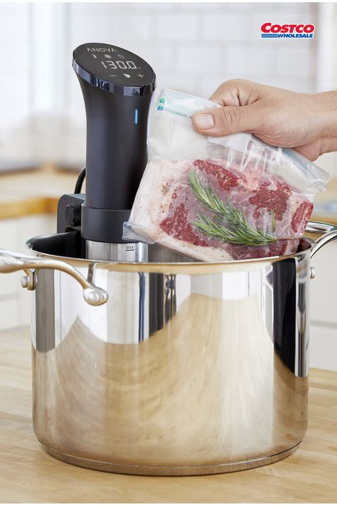 Precision Cooker Grilling Gadgets, Anova Sous Vide, Sous Vide Machine, Kettle Grills, Sous Vide Cooking, Stock Pots, Home Chef, App Control, Food Guide