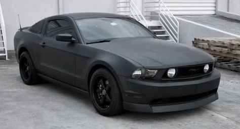 Matte Black Mustang, Matte Cars, Matte Black Cars, Black Mustang, Ford Shelby, Mat Black, Mustang Cars, Fancy Cars, Mustang Shelby