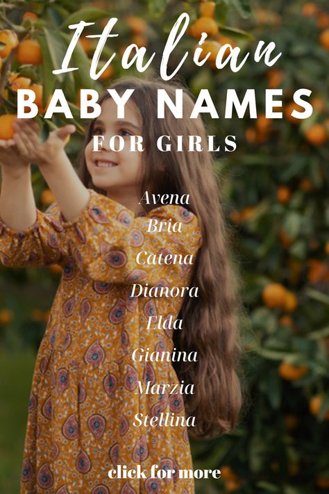 Della Name, Rare Italian Names, Italian Names Girl, Italian Names For Girls, Italian Baby Girl Names, Latin Baby Names, Greek Baby Girl Names, Cool Unique Names, Italian Girl Names