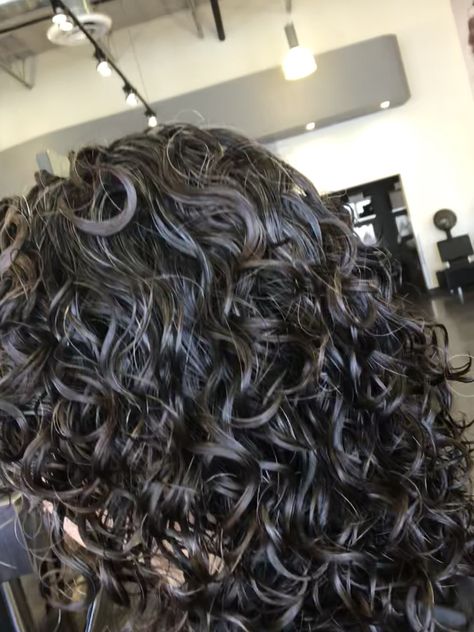 Orange and Purple Rod Paul Mitchell Acid Wave Nov 2017 Orange Perm Rod Results, Perm Rods, Black Curly, Black Curly Hair, Permed Hairstyles, Paul Mitchell, Summer Hair, Perm, Orange And Purple