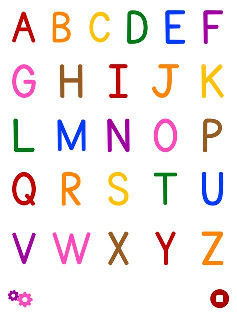 Colorful ABC Alphabet Recognition Activities, Kids Learning Alphabet, Spelling For Kids, Kindergarten Letters, Alphabet Recognition, Abc Flashcards, Alphabet Kindergarten, Alphabet Pictures, Printable Alphabet Letters