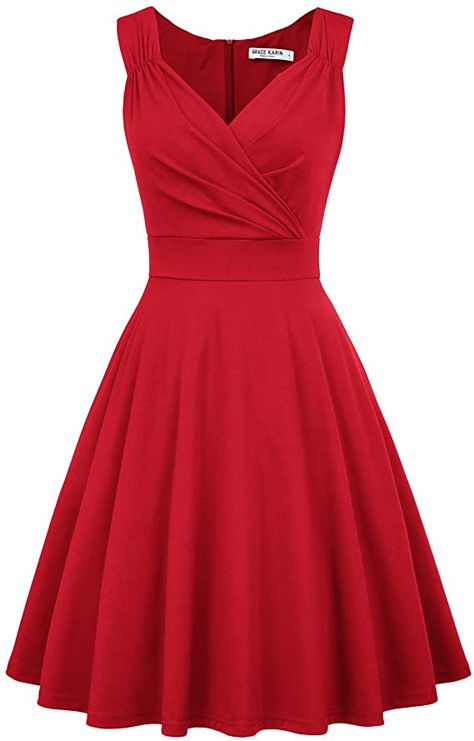 50s Fashion Dresses, Vintage Summer Dresses, Casual Day Dresses, 60s Vintage, Different Dresses, Vestidos Vintage, Cocktail Party Dress, Club Dresses, Cocktail Dress Party