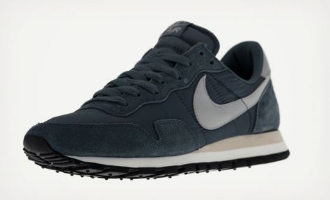 Nike Air Pegasus '83 in Armory Slate Suede Mens Sneakers | Cool Material Nike Air Pegasus 83, Air Pegasus 83, Basket Nike, Too Loud, Nike Air Pegasus, Baskets Nike, Nike Air Shoes, Nike Pegasus, Mens Fashion Inspiration