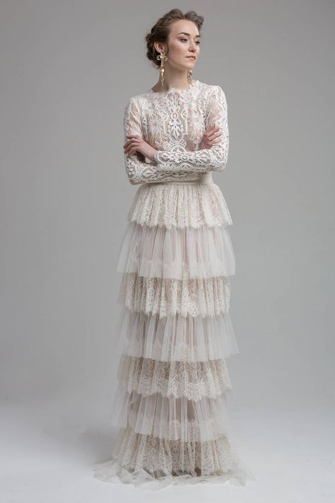 Alternative Wedding Dresses - Katya Katya London #KatyaKatyaLondon #laceweddingdress Diy Tulle Skirt, Unique Bridesmaid Dresses, Alternative Bridal, Luxury Bridal, Winter Wedding Dress, Bridal Beauty, Sample Sale, Wedding Dress Long Sleeve, Dream Wedding Dresses