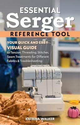 Your easy-to-use serger reference guide Get ready to become a serger pro! Sergers are excellent sewing tools, but navigating the machine can feel overwhelming with their multiple threads, thread paths, and functions. Beginner and experienced sewists alike, celebrate the all-in-one compact reference guide to your serger! Everything you need to serge with confidence is in your new favorite work-space companion. Find simplified instructions to thread your serger, choose and use serger stitches, and serge different fabric types. Easy-to-find information on differential feed, securing seams, and serging challenging shapes make even your toughest projects progress with ease. With this information-packed reference in your pocket, you have all the information you need to achieve beautiful, stress- Serger Stitches, Serger Tips, Serger Sewing, Mill Hill Beads, Quilting Notions, General Crafts, Cross Stitch Fabric, Sewing Tools, Quilt Kits