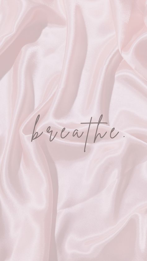 Aesthetic Pastel Pink Silk Wallpaper | Breathe. Pale Pink Aesthetic Quotes, Pink Silk Aesthetic, Soft Pink Quotes Aesthetic, Pastel Pink Aesthetic Quotes, Pink Silk Wallpaper, Stormcutter Oc, Pastel Pink Quotes, Elizabethcore Aesthetic, Pink Aesthetic Theme