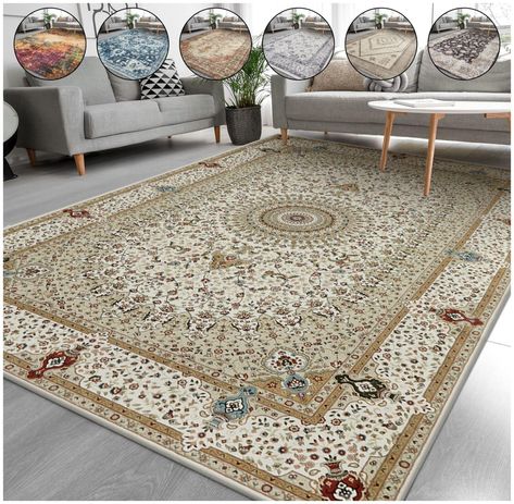 Non Slip Area Rug Extra Large Washable Rugs Living Room Bedroom Carpet Floor Mat Bedroom Carpet Floor, Area Rugs For Bedroom, Rug For Dining Room, Lounge Kitchen, Living Room Large, Carpet Padding, Extra Large Rugs, Area Rug Living Room, Chic Rug