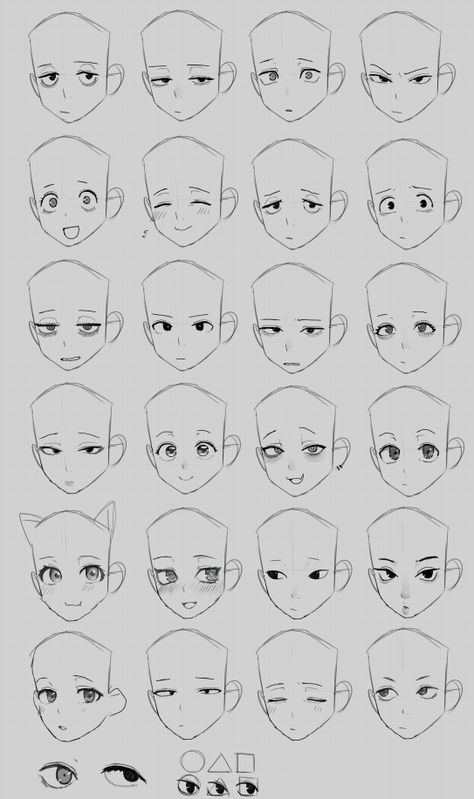 How To Draw A Face Manga, Emotion Face Drawing, Trying Not To Laugh Face Drawing, Focused Expression Drawing, Blank Expression Drawing, Curious Face Drawing, Grumpy Face Facial Expressions, Angry Facial Expressions Reference, Character Design Face Expression