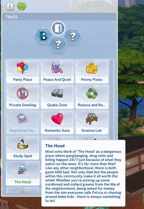 Sims 4 More Trait Slots Mod, Sims 4 Lots Traits, Black Sims 4 Traits, Hood Sims 4 Mod, Sims 4 Cc Lot Traits, Sims 4 Lot Traits Cc, Sims 4 Hood Cc Furniture, Sims 4 Lot Traits Mods, Urban Sims 4 Traits