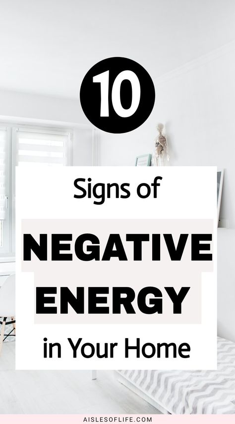 Seeing signs of negative energy in your home? Read this blog post for how to get rid of negative energy in your home, symptoms of negative energy in home, how to test the energy in my house? How do you know if energy is positive or negative? How can I attract positive energy in my home? what causes negative energy at home and around you, why does negative energy follow me, how to cleanse negative energy in my home, why does my house have negative energy, how to clear negative energy at home Spirituality Tips, Get Rid Of Negative Energy, Rid Of Negative Energy, Attract Positive Energy, Lifestyle Hacks, I Attract, Family Tips, How To Focus Better, Clear Negative Energy