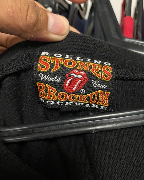 Rolling stones tee tag Brockum Rolling Stones Tee, Rolling Stones, Rolls, Tags, Stone