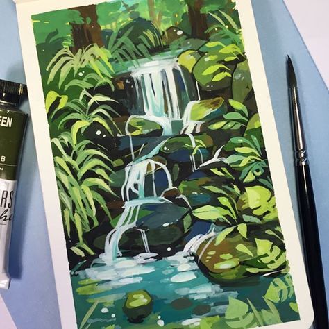 Little nature study in gouache (swipe to see the reference picture) It felt really nice to just sit down and create something I wasn't used to, and without feeling a pressure of having to make something pretty and worthy of posting... I am so thankful for all the support I receive here on Insta, but one I guess you could say negative aspect of me being here is that I tend to draw things I know will get better received and invoke a bigger reaction. I do love all the things I draw and I have ... Gouache Illustrations, Posca Art, Gouache Art, Soyut Sanat Tabloları, Arte Sketchbook, Nature Art Painting, Nature Study, Amazing Art Painting, Art And Illustration