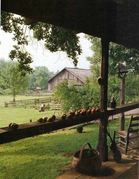 Country Scenes, Farms Living, Down On The Farm, Rural Life, Old Barns, Country Charm, Country Farm, Green Gables, The Porch