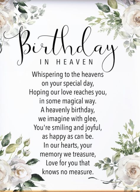 Mom In Heaven Quotes, Happy Birthday Angel, Happy Birthday In Heaven, Birthday Prayer, Miss Mom, Mom In Heaven, Dad In Heaven, Happy 80th Birthday, Birthday In Heaven