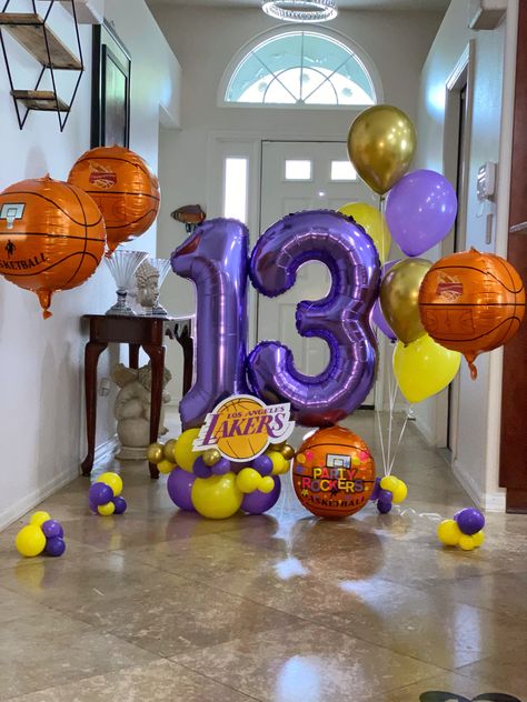 Basketball Birthday Cake, Basketball Themed Birthday Party, Basketball Theme Birthday, Basketball Theme Party, Basketball Birthday Parties, Basketball Party, Basketball Theme, Basketball Birthday, 9th Birthday Parties