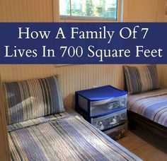 Tiny House Living With A Family – MomPrepares -- I might not have a family this big, but it seems useful regardless. Large Families Living, Family Of 7, Small House Organization, Small House Living, House Family, Large House, Tiny House Movement, Tiny Spaces, Tiny House Living