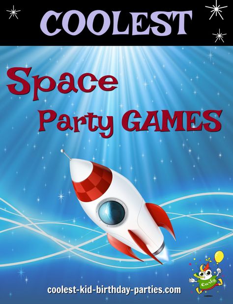 Outer Space Theme Games, Space Games For Kids Activities, Astronaut Games, Outer Space Games, Space Themed Games, Space Party Games, Space Birthday Party Games, Space Games For Kids, Vbs Games