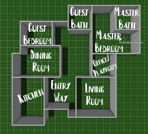 Free Layouts Bloxburg, Bloxburg House Layouts 1 Story 2 Bedroom, Free Bloxburg House Layouts, Bloc Burg House Ideas Layout, Bloxburg Free Space Ideas, Sims 4 Empty Space Ideas, How To Fill Empty Space In Bloxburg, Bloc Burg House Layout, Empty Space Ideas Bloxburg