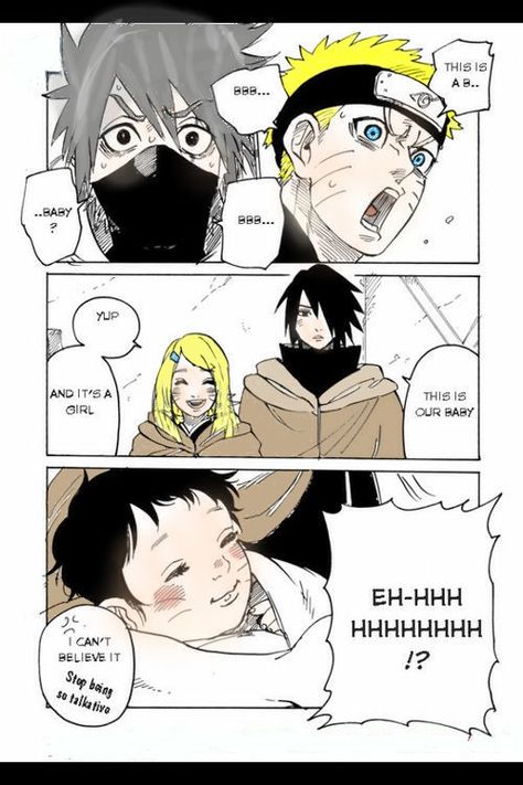 NaruSasu Sasuke X Fem Naruto Comic, Naruko Uzumaki X Sasuke, Fem Naruto, Naruto Himawari, Female Naruto, Aquaman Comic, Ariana Grande Anime, Naruto Oc Characters, Funny Comic