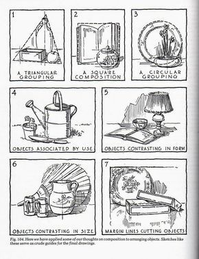 Many years ago I bought the classic book "Rendering In Pen and Ink" by Arthur Guptill. Like most of the art books I buy, it seemed importa... Composition Examples, Composition Tips, Composition Ideas, Art Handouts, Composition Drawing, Composition Painting, Art Composition, Ap Studio Art, Fotografi Digital