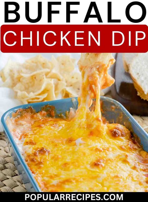 Buffalo chicken dip is a creamy and spicy appetizer featuring shredded chicken, a tangy hot sauce, mixed with cream cheese, and often combined with shredded cheese and ranch dressing. Spicy Chicken Dip, Buffalo Chicken Dip Easy Recipes, Easy Buffalo Chicken Dip, Best Grill Recipes, Hot Chicken Recipe, Salads For Kids, Buffalo Chicken Dip Easy, Easy Buffalo Chicken, Chicken Dip Recipe