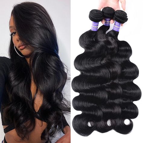 Longqi Indian Hair Body Wave Bundles Remy Human Hair Weave 3 Bundles 4 Bundles Deals 8 26Inch Indian Body Wave Free Shipping|Hair Weaves| - AliExpress Body Wave Weave, Body Wave Bundles, Remy Human Hair Weave, Hair Boutique, Indian Human Hair, Weft Hair Extensions, Indian Hair, Hair Starting, Body Wave Hair