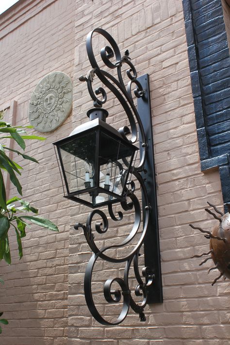 Wrought iron decor