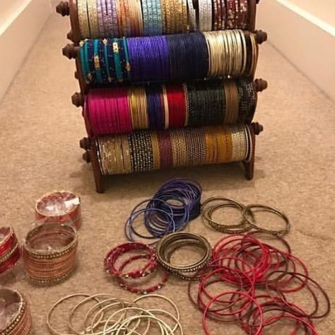 Vasantha on Instagram: “Tidying up my Bangles! I think I need another bangle holder. So satisfying #bangles #colours #colourful #lovebangles #banglelove #tamil…” Bangle Holder, Bangle Stand, So Satisfying, Indian Outfit, Tidy Up, Bangle Set, Bangles Jewelry, Desi, Bangles