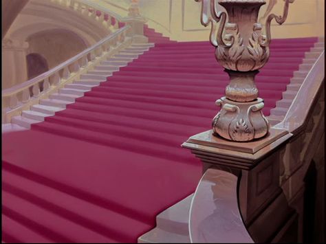 Cinderella Castle Inside, Cinderella Stairs, Cinderella Staircase, Cinderella Animation, Cinderella Scrapbook, Cinderella Background, Stairs Background, How To Draw Stairs, Cinderella 2