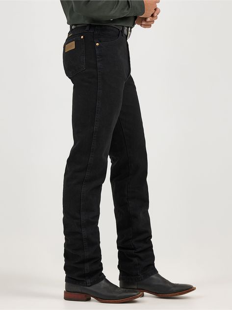 Wrangler® Cowboy Cut® Original Fit Jean | 2 For $80 Cowboy Cut Jeans | Wrangler® Cowboy Cut Jeans, Wrangler Cowboy, Wrangler Cowboy Cut, Wrangler Jeans, Dark Wash Denim, Cut Jeans, Pocket Detail, One Design, Jeans Fit