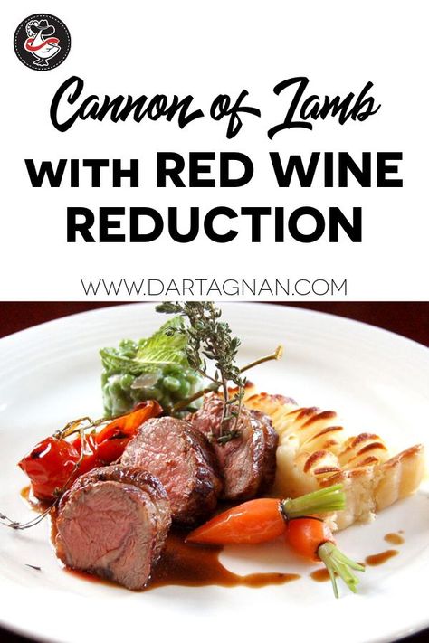 Cooking With Red Wine, Red Wine Reduction Sauce, Rack Of Pork, Wine Cocktail Recipes, Red Wine Reduction, Lamb Dishes, Red Wine Sauce, Easter Dinner Recipes, Wine Sauce