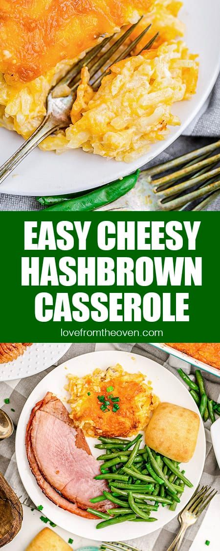 Cheesy Hashbrown Casserole Like Cracker Barrel • Love From The Oven Potato Recipes Crockpot, Hashbrown Casserole Easy, Cheesy Hashbrown, Cheesy Hashbrown Casserole, Love From The Oven, Cheesy Hashbrowns, Microwave Cake, Hashbrown Casserole, Hashbrown Breakfast Casserole