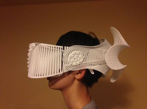 3D Printed Virtual Reality Headset Adds Appealing Form to High-Tech Function http://3dprint.com/86645/shapeways-vr-headset/ Vr Accessories, Netflix Gift Card, Netflix Gift, 3d Printing News, 3d Printing Materials, 3d Printer Designs, 3d Printing Service, Raw Dog Food Recipes, 3dprinting Design