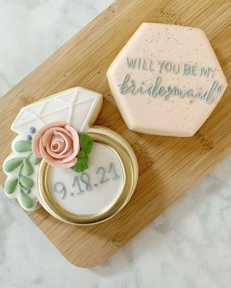 Bridesmaid Cookies Decorated, Will You Be My Bridesmaid Cookie, Cookie Bridesmaid Proposal, Bridesmaid Cookie Proposal, Will You Be My Bridesmaid Cookies, Cookie Proposal, Bridesmaid Proposal Cookies, Bridesmaid Invites, Moh Proposal