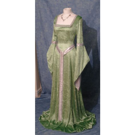 Elven Wedding Dress, Girdle Belt, Celtic Dress, Forest Dress, Elven Dress, Dress With Square Neckline, Fair Outfits, Crushed Velvet Fabric, Medieval Clothing