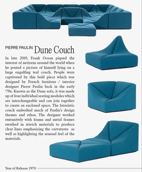 Different Couch Styles, Dune Couch, Cool Sofa, Designer Couch, Cool Couches, Couch Design, Apartment Decor Inspiration, Dream Room Inspiration, Dream House Interior