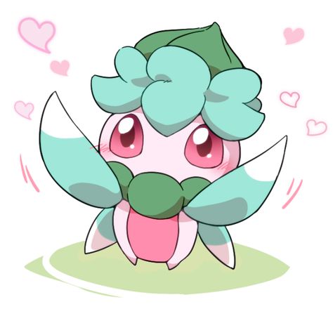 Valentines Pokemon, Pokemon References, Plant Pokemon, Blue Pokemon, Baby Pokemon, Pokemon Sketch, Pfp Profile, Pokémon Art, Pokemon Ships