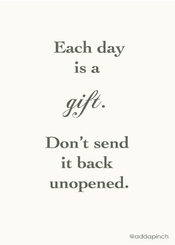 Each Day is a Gift Sage Quotes, Blessing Quotes, Quotes To Start Your Day, Vibes Quotes, Everyday Quotes, Quotes About Everything, Interesting Images, Blessed Quotes, Clever Quotes