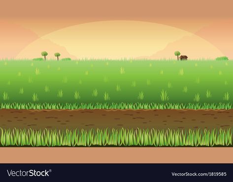 Cartoon Field Background, Farm Cartoon Background, Money Animation, Meadow Field, Free Cartoon Characters, Farm Cartoon, Field Background, Crop Field, Baby Cartoon Drawing