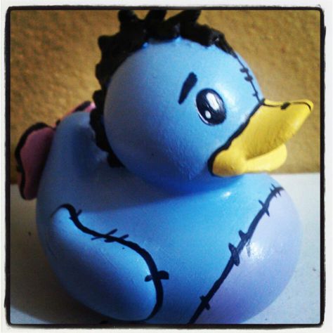 Eeyore Painted Rubber Ducks, Duct Tape Diy, Duck Gifts, Disney Duck, Duck Art, Rubber Ducks, Dark Home, Spring Easter Decor, Rubber Ducky