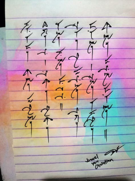 Baybayin calligraphy Baybayin Calligraphy, Calligraphy Types, Tattoos Inspo, Native Language, Writing Systems, Zebra Stripes, Random Ideas, Insta Inspo, Hello Friend