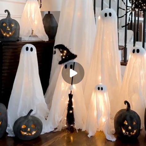 #LTK on Instagram: "Here for the boos 👻 

A little late to spooky season? No problem. Shop last minute #halloween inspo from #LTKCreators like @making_highview_home. 

#LTK #LTKHome #ShopLTK #halloweendecor #spooky #ghosts #cutehalloweendecor" Last Minute Halloween, Here For The Boos, Halloween Inspo, No Problem, Spooky Season, Last Minute, Halloween Decorations, Ghost, Halloween